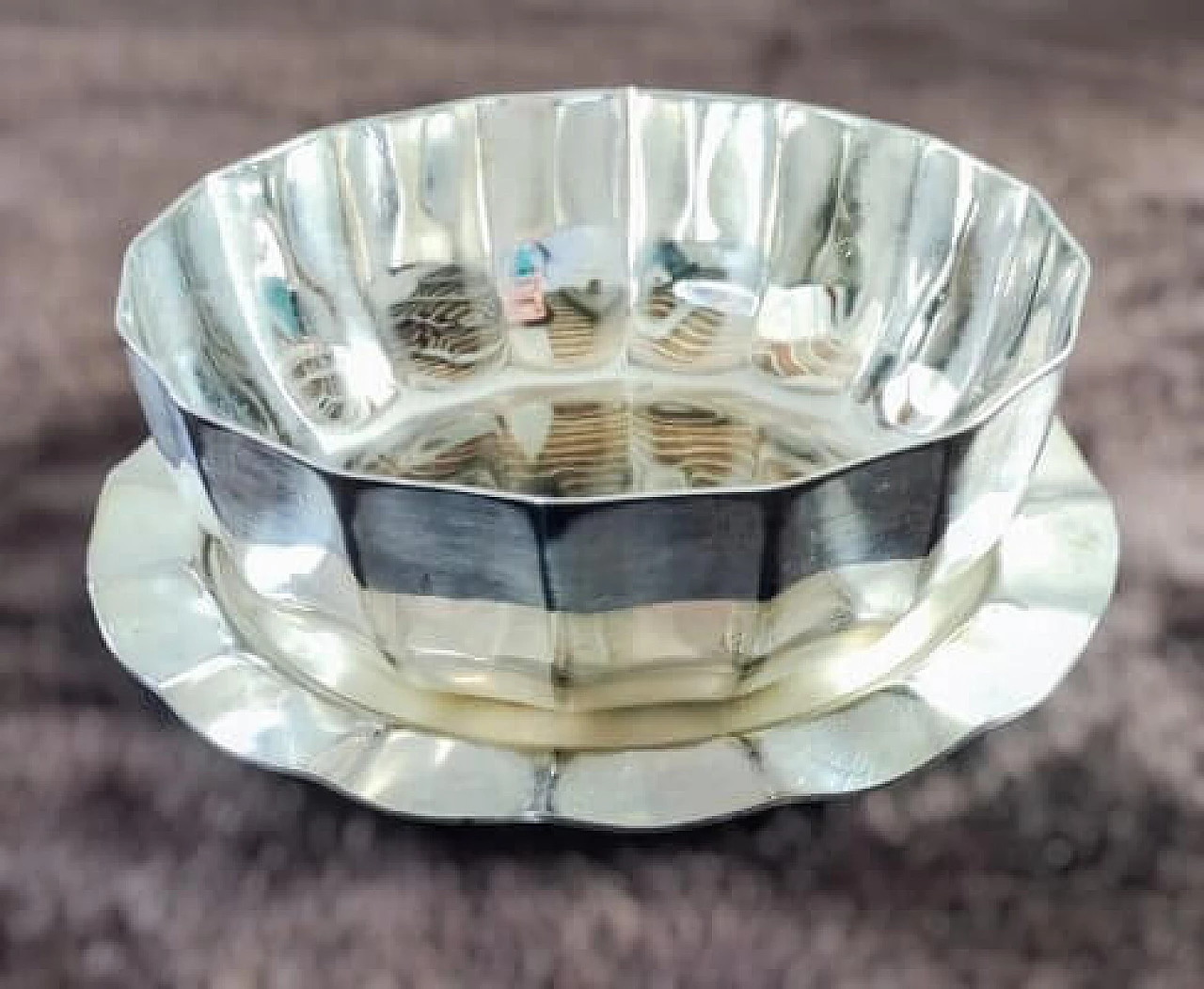 Servizio da tè in argento di Massimo Vignelli per Gioielleria Calegaro, anni '80 10