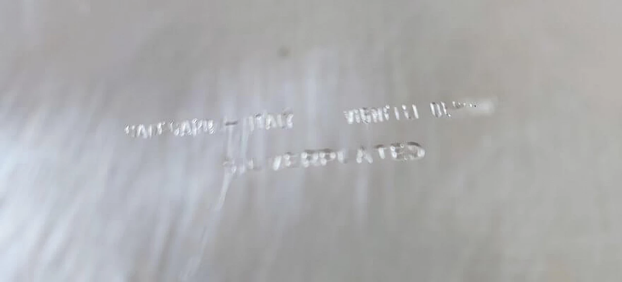 Servizio da tè in argento di Massimo Vignelli per Gioielleria Calegaro, anni '80 15