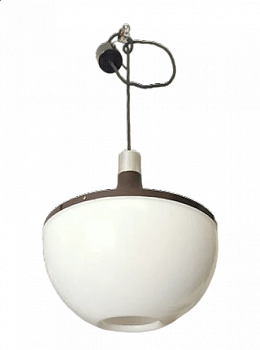 Plastic ceiling lamp by Stilnovo, 1960s