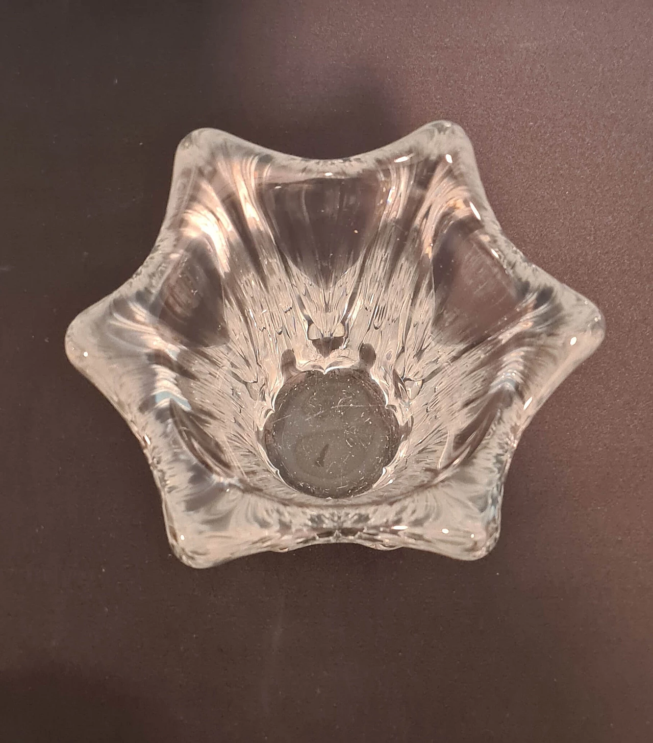 Crystal vase by Daum, 1980s 4