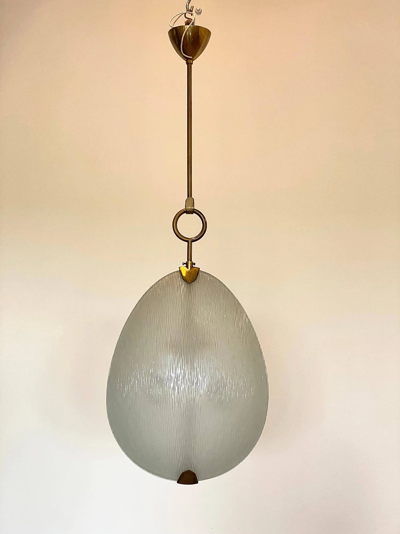 Fanalino chandelier by Max Ingrand for Fontana Arte, 1950s 2