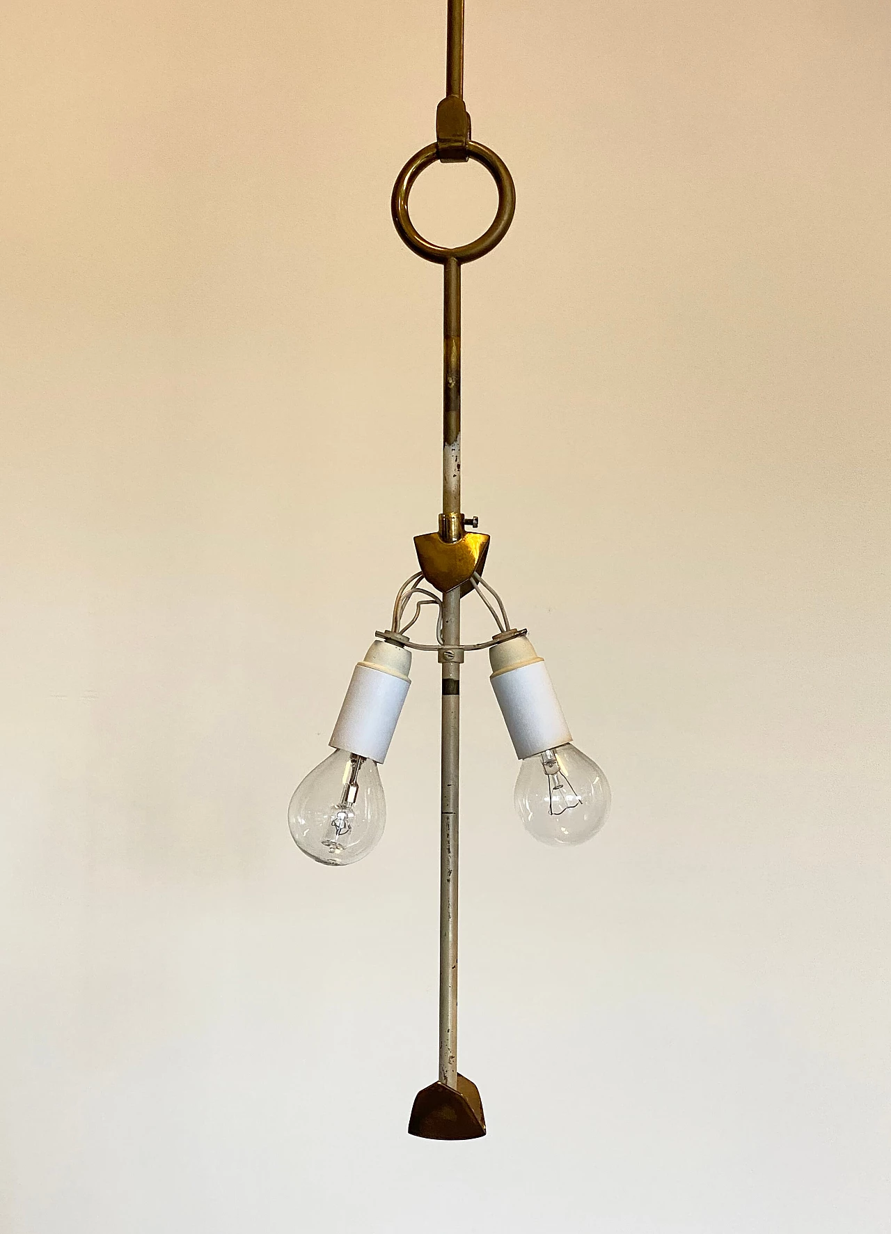 Fanalino chandelier by Max Ingrand for Fontana Arte, 1950s 3