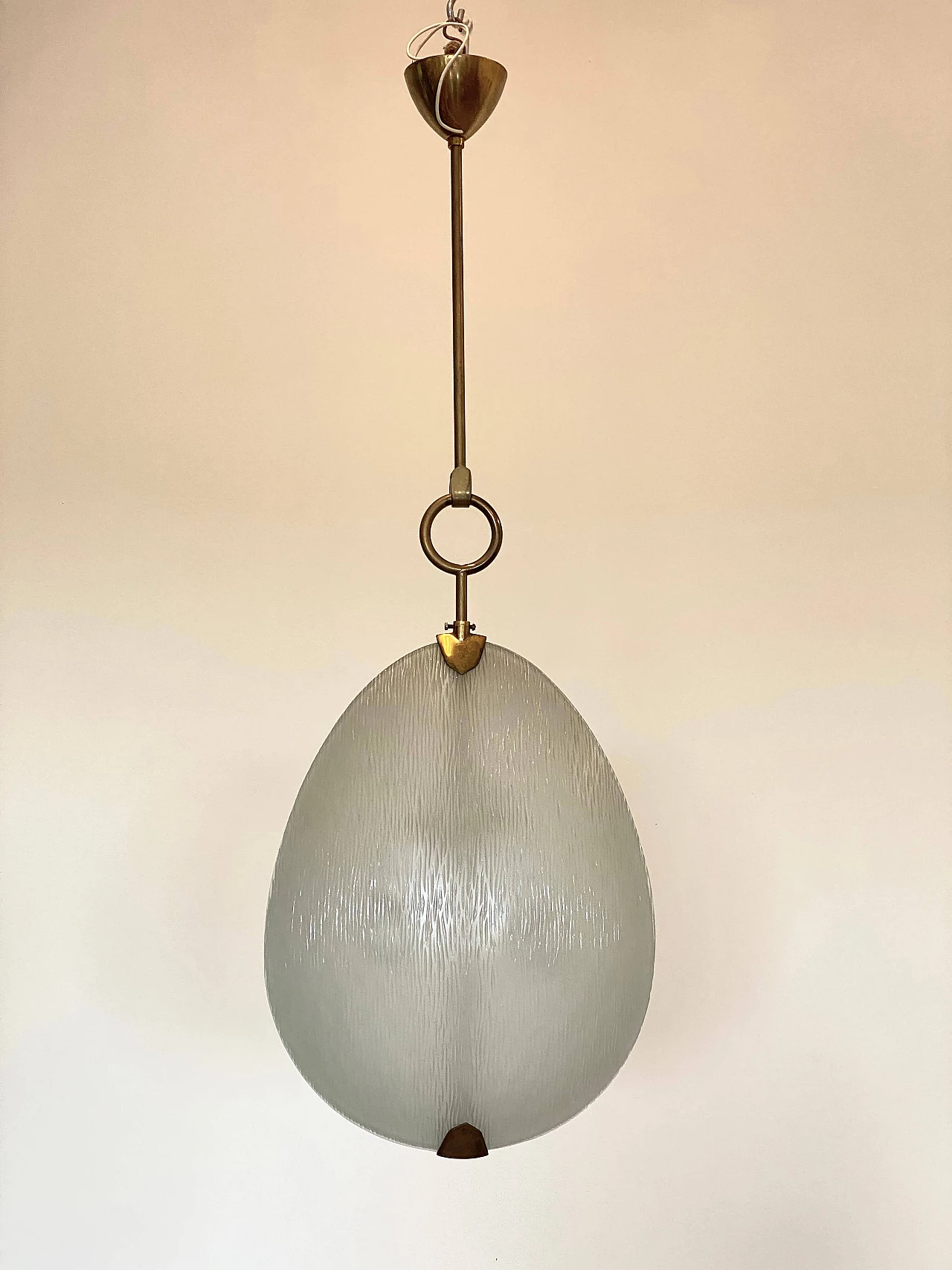 Fanalino chandelier by Max Ingrand for Fontana Arte, 1950s 4