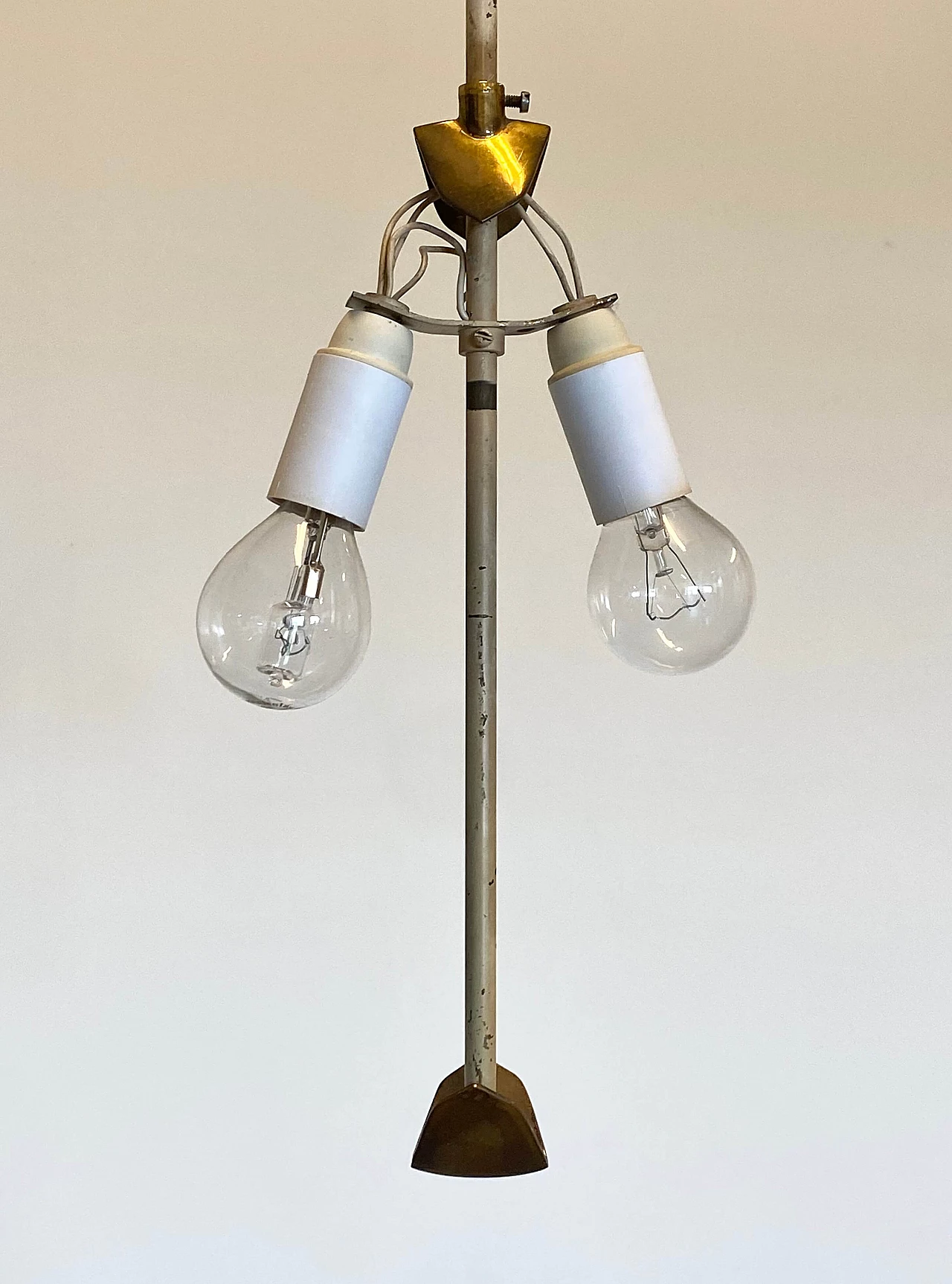 Lampadario Fanalino di Max Ingrand per Fontana Arte, anni '50 8