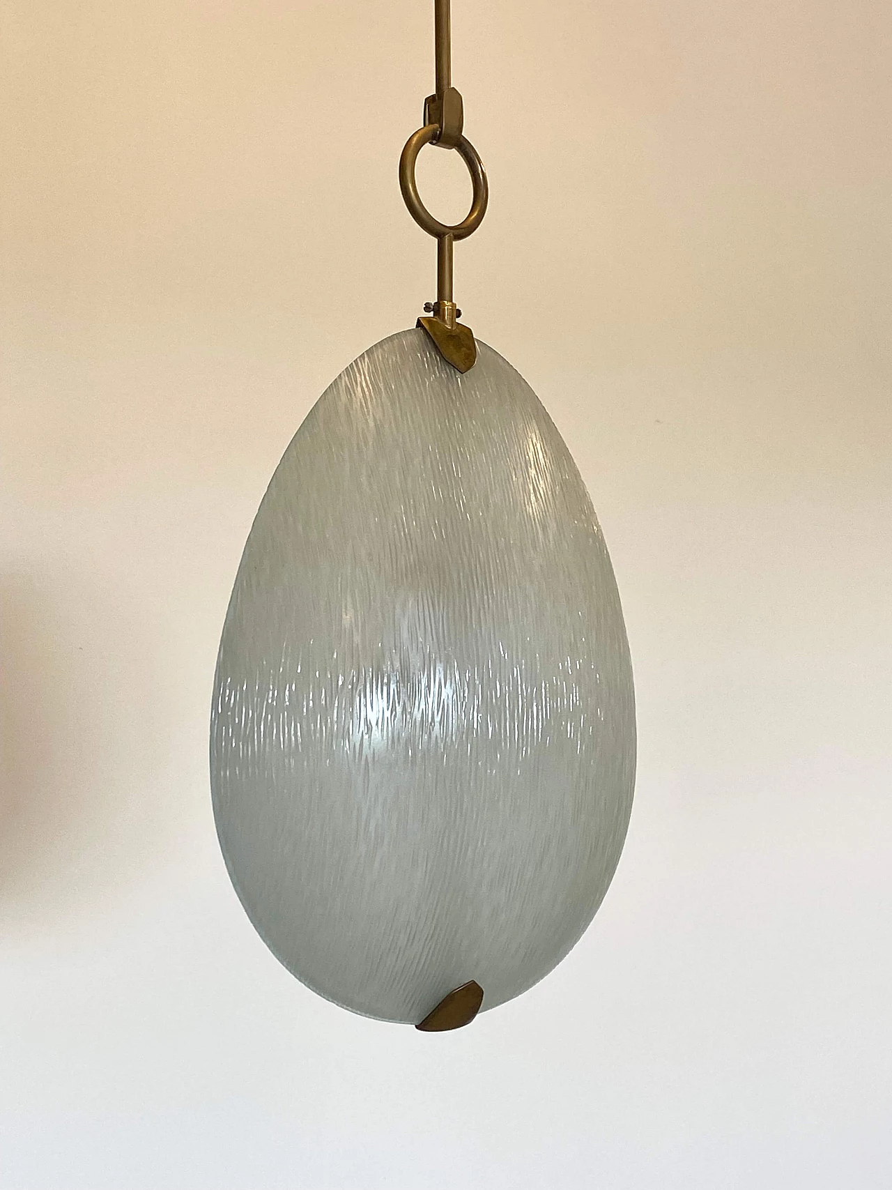 Lampadario Fanalino di Max Ingrand per Fontana Arte, anni '50 10