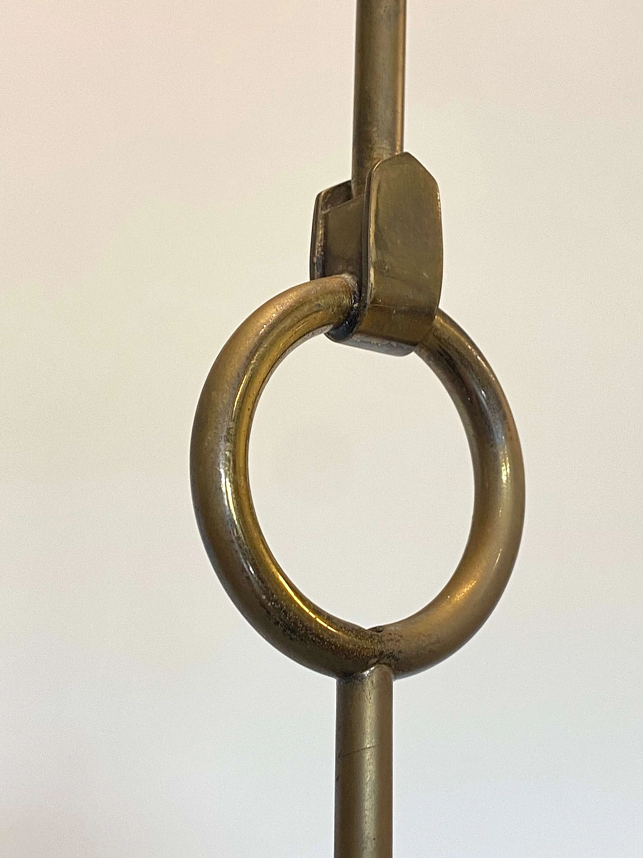 Lampadario Fanalino di Max Ingrand per Fontana Arte, anni '50 16