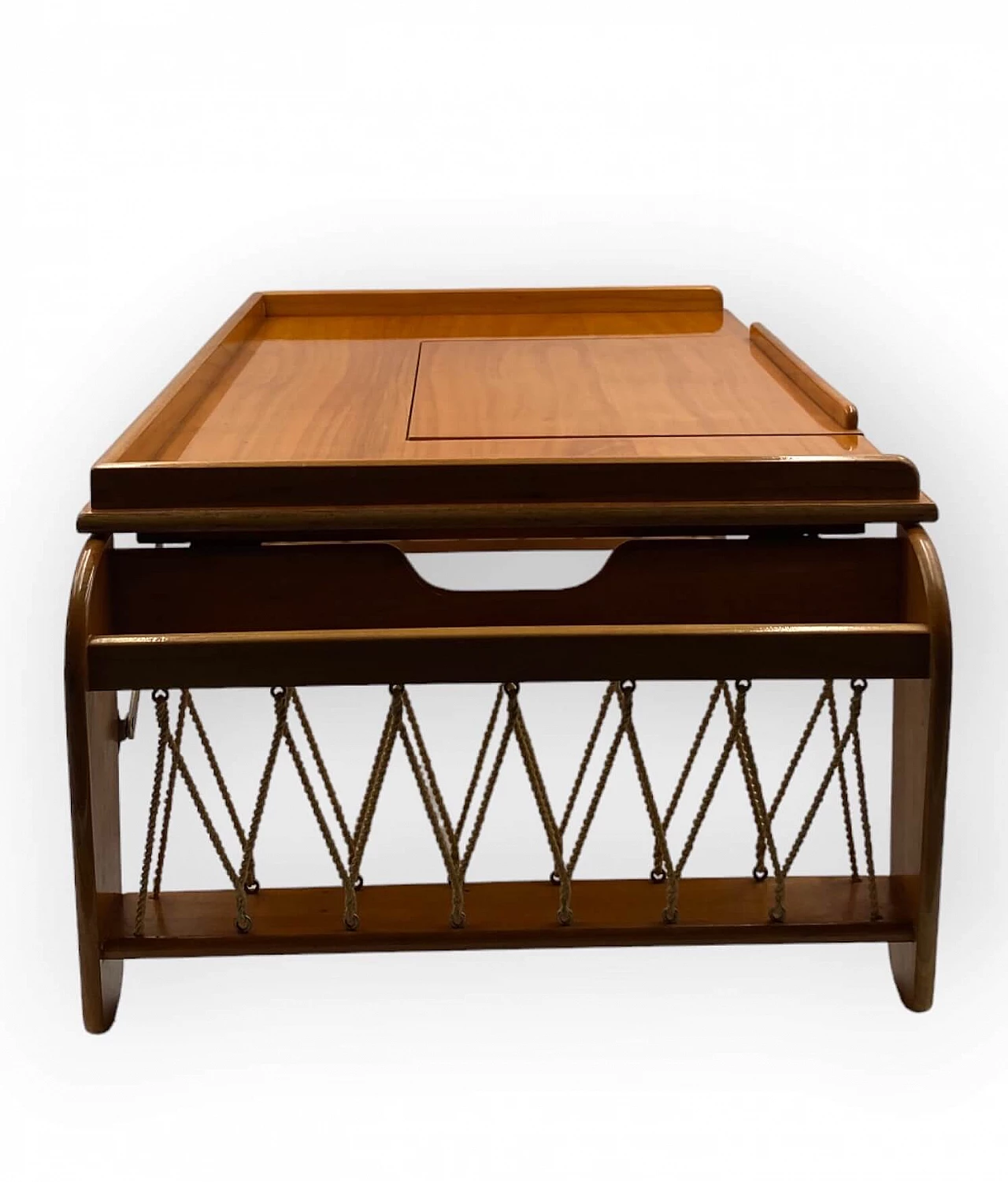 Vassoio da letto in legno di Fratelli Reguitti, anni '60 5