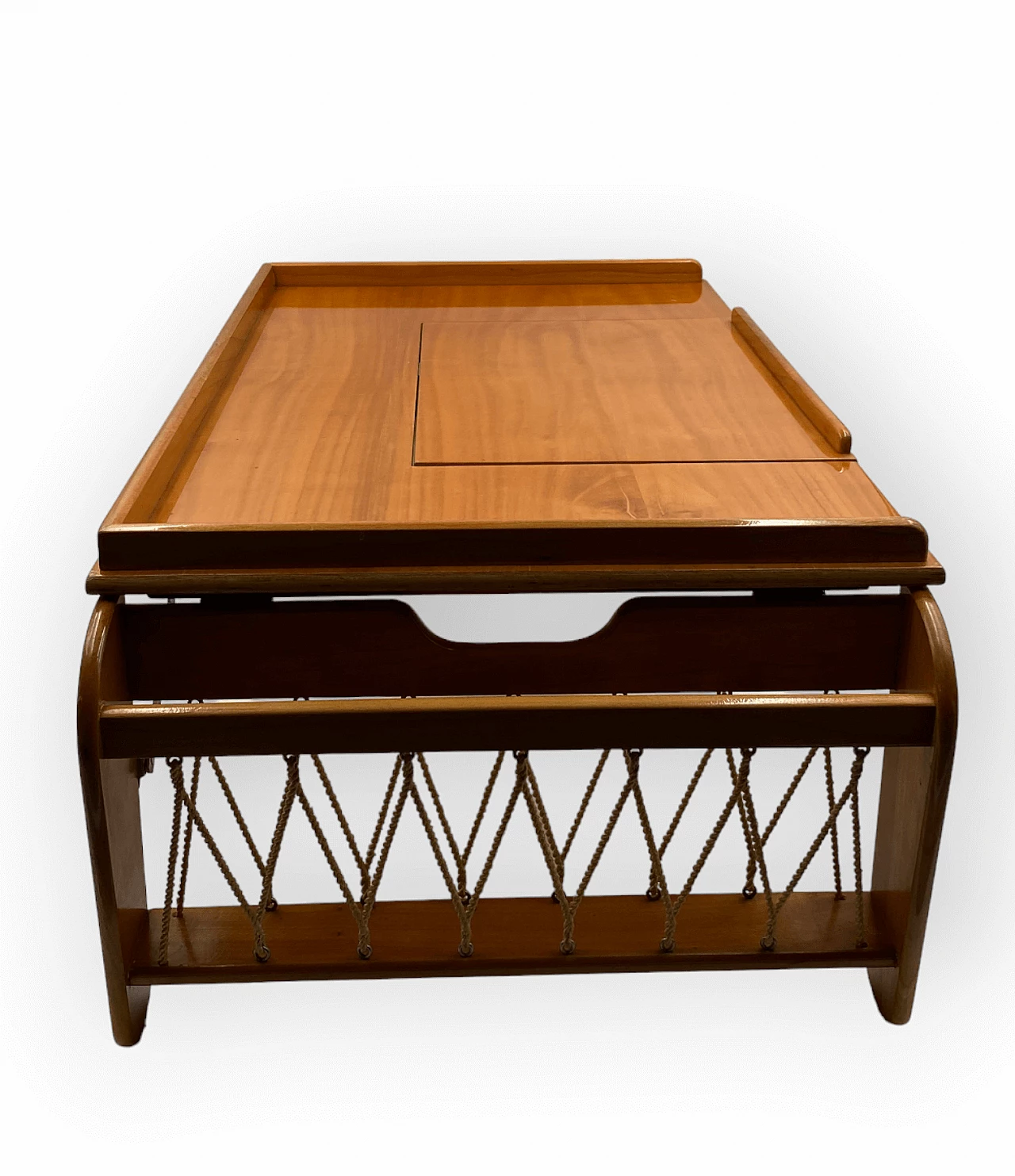 Vassoio da letto in legno di Fratelli Reguitti, anni '60 6