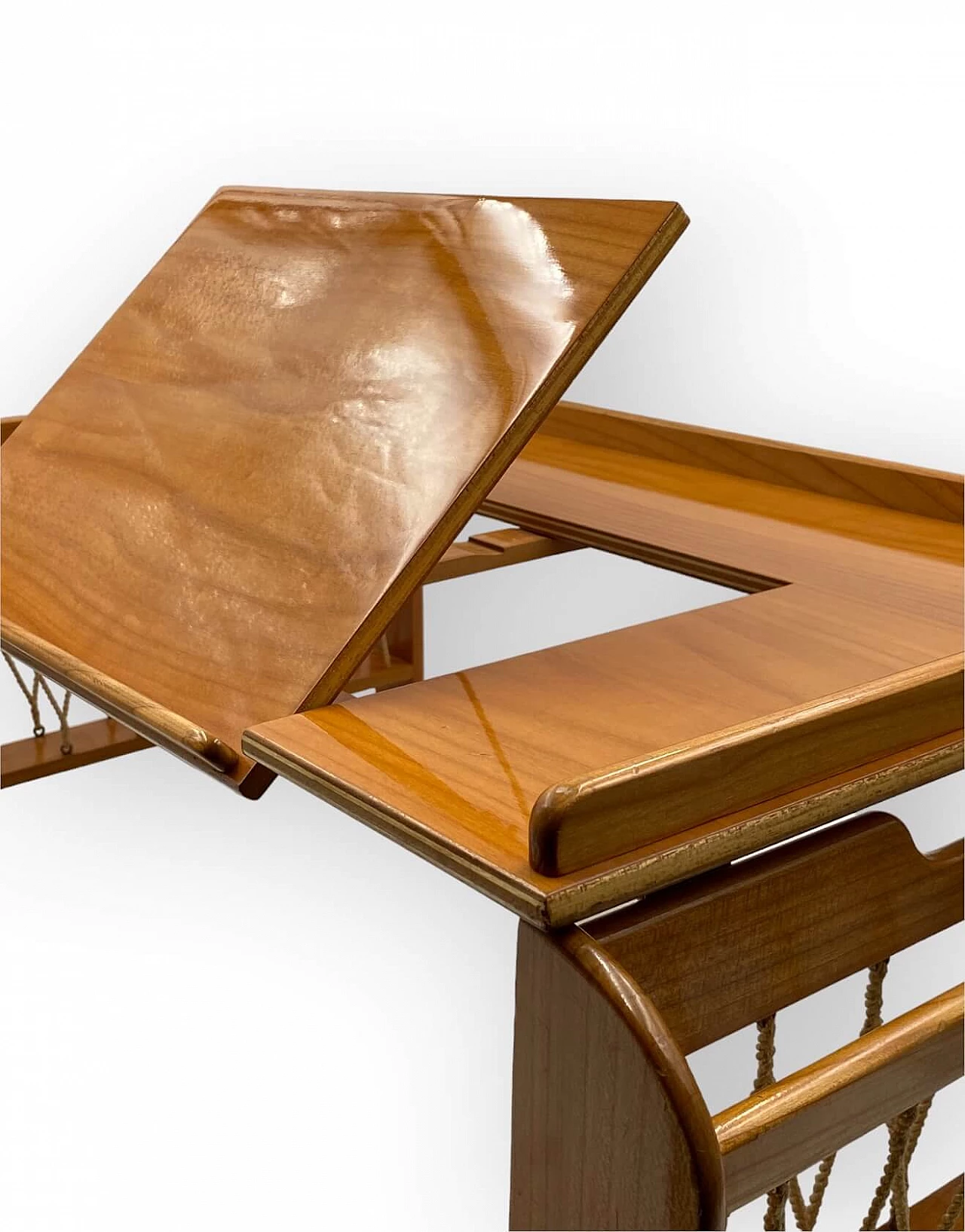 Vassoio da letto in legno di Fratelli Reguitti, anni '60 20