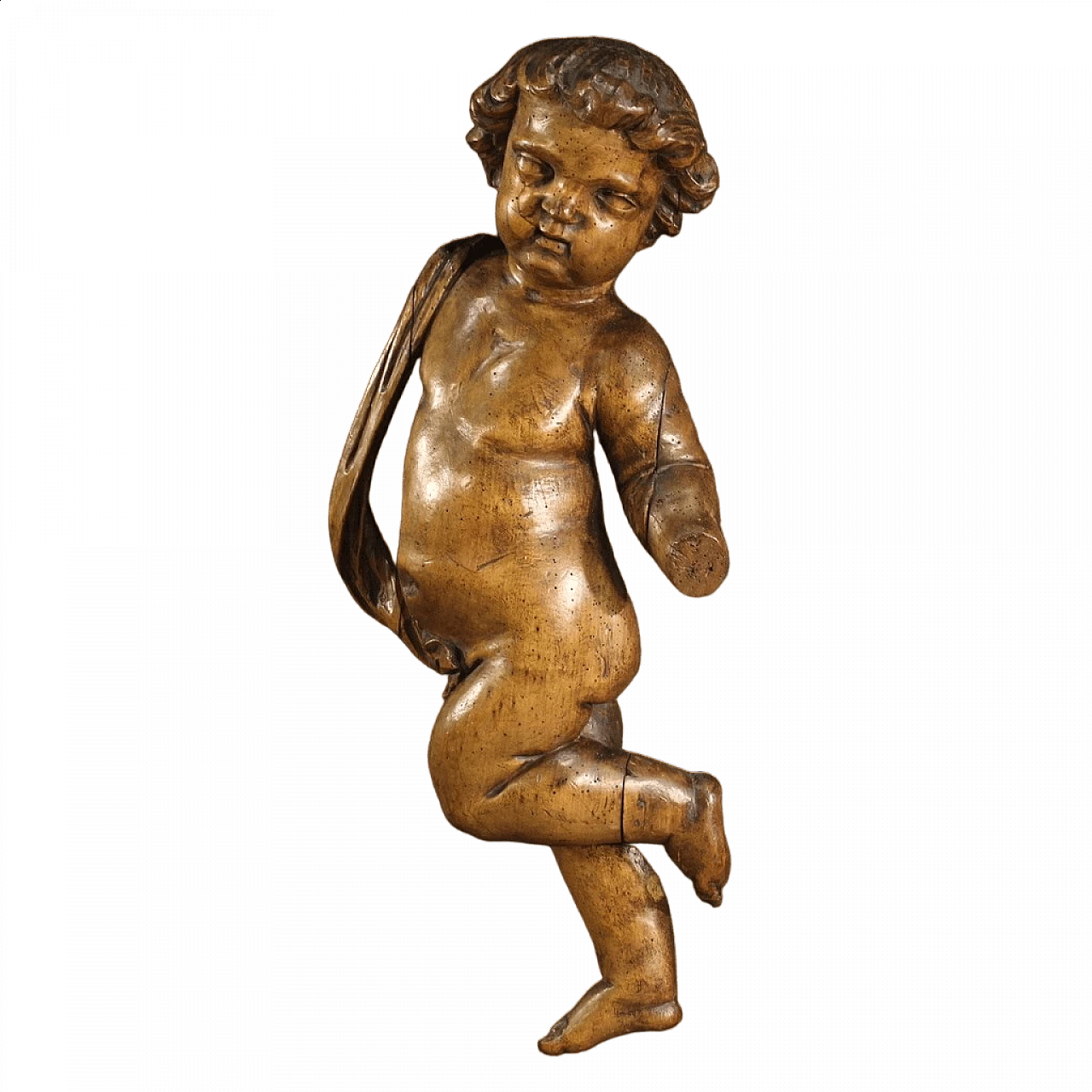 Putto, scultura in pero, '800 13