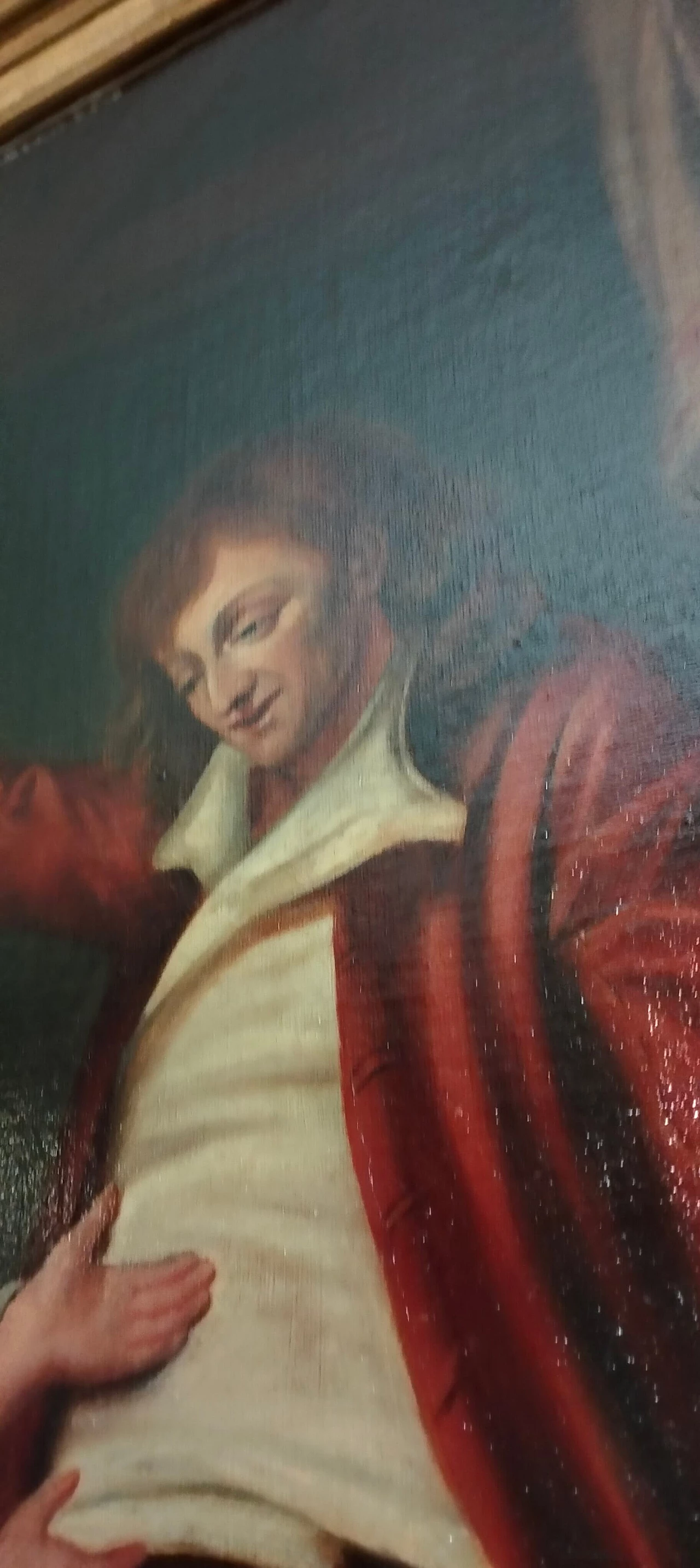 Scena di famiglia, olio su tela, 1875 8