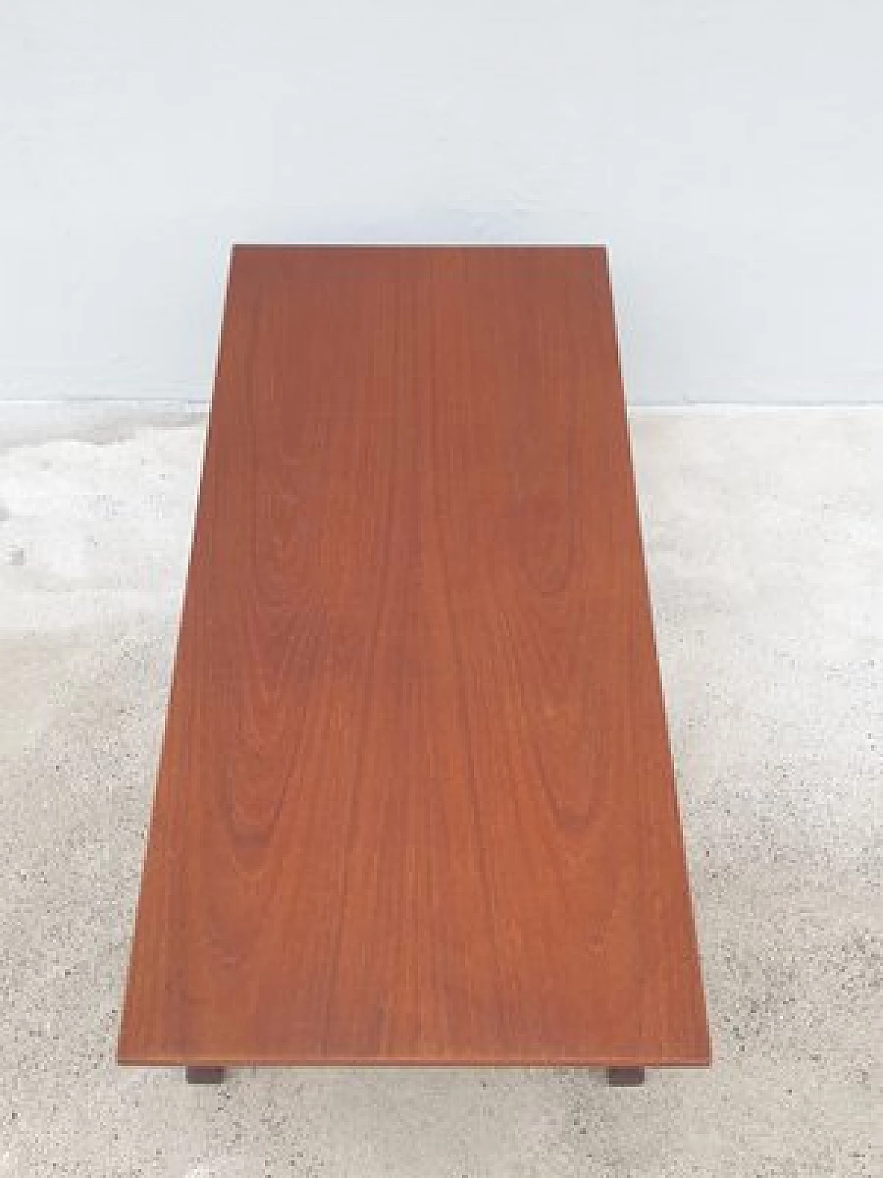 Teak coffee table with drawers, 1960s 5