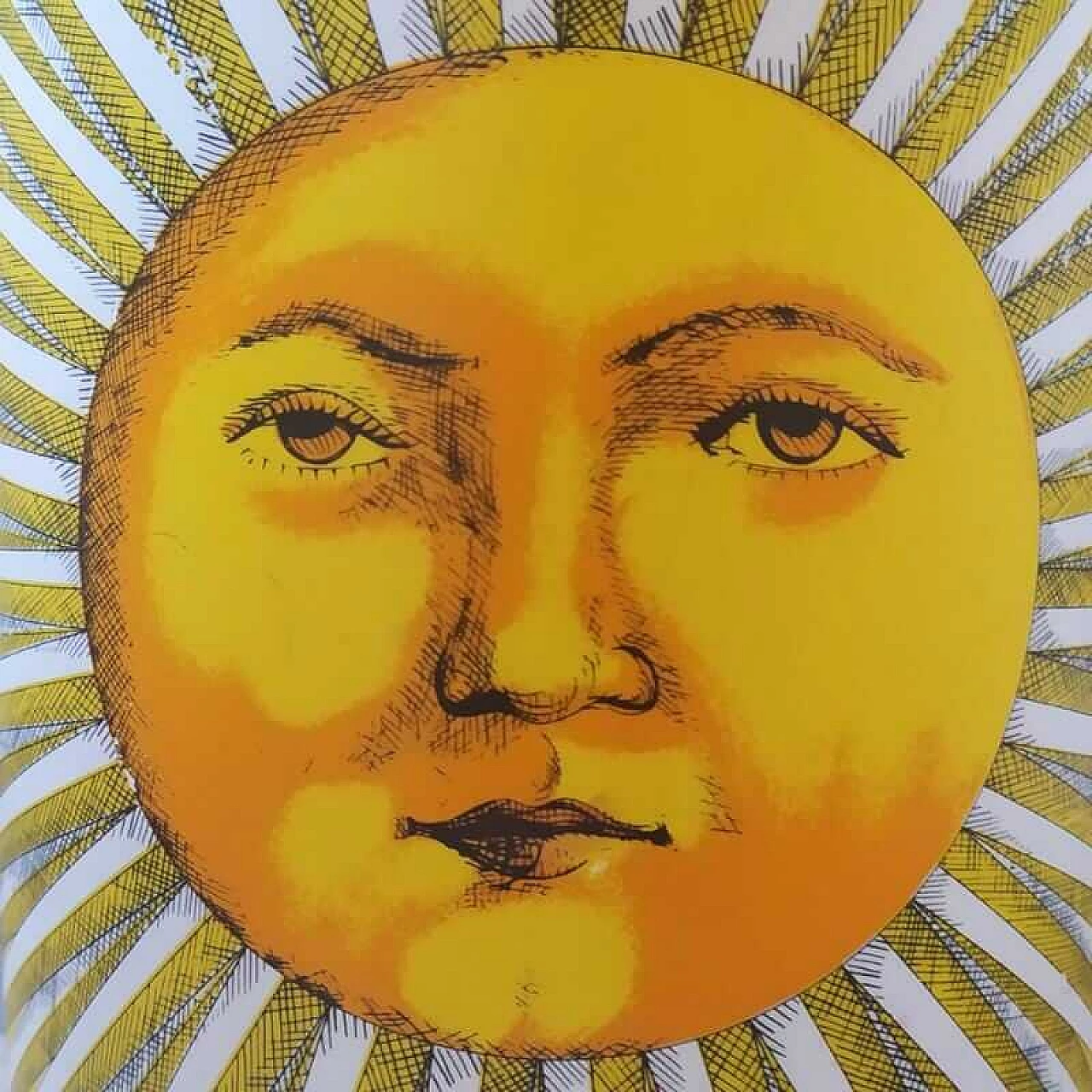 Lampada da terra Sole di Piero Fornasetti per Antonangeli, anni '90 6