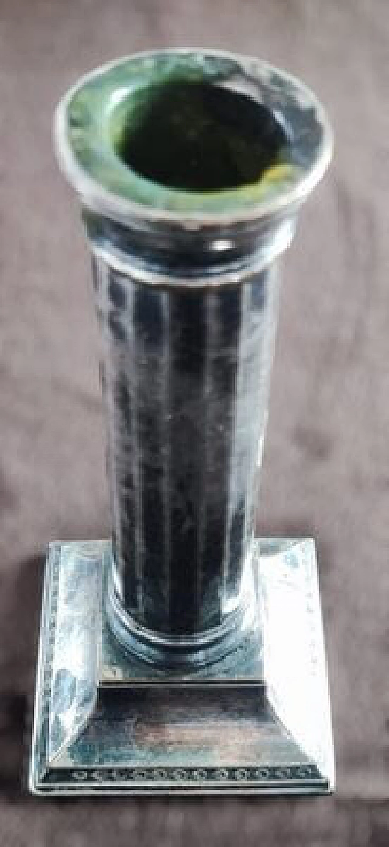 Pair of silver-plated Empire candelabra, 19th century 14