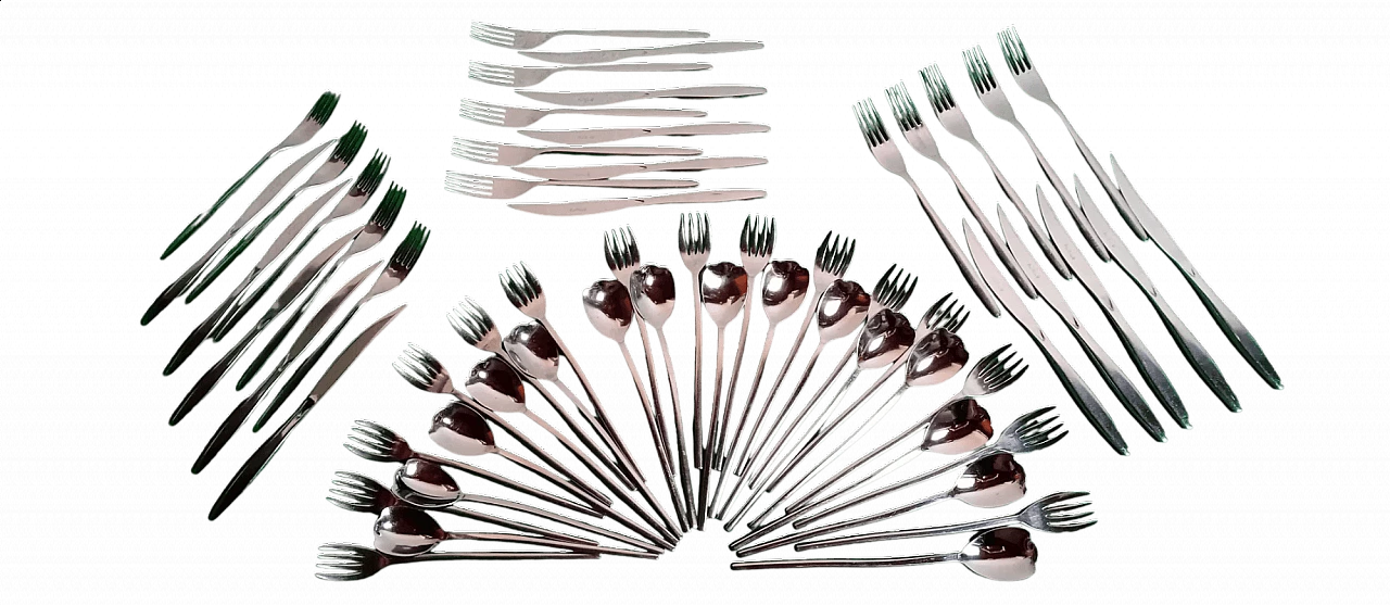 Stainless steel cutlery service by Pinti 1929 22