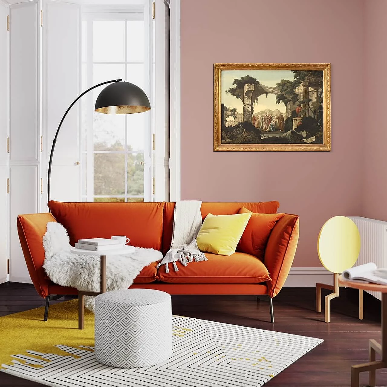 John Baptist Jackson, Baptism of Lydia, oil painting on canvas, 1762 13