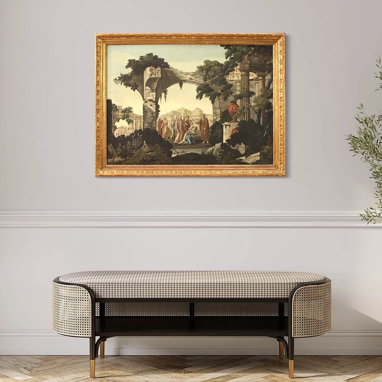 John Baptist Jackson, Baptism of Lydia, oil painting on canvas, 1762 14