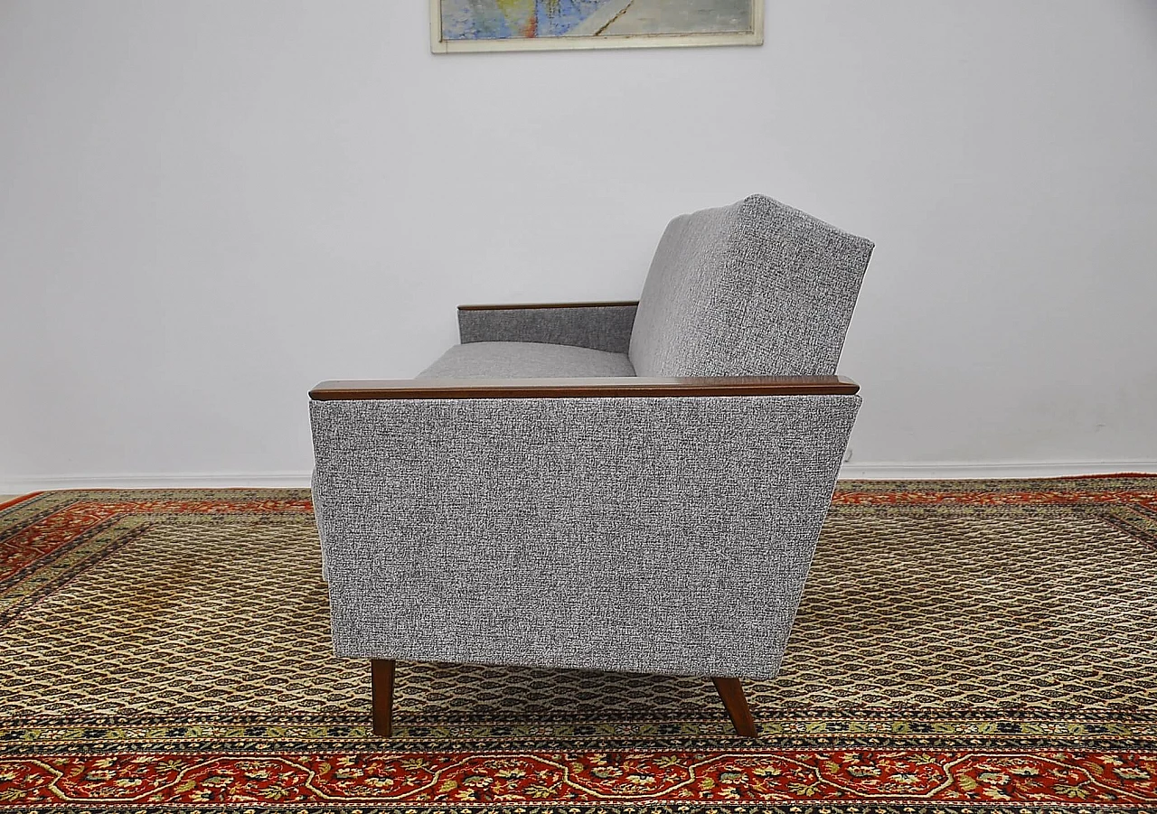 Scandinavian style folding sofa bed, 1960s 11