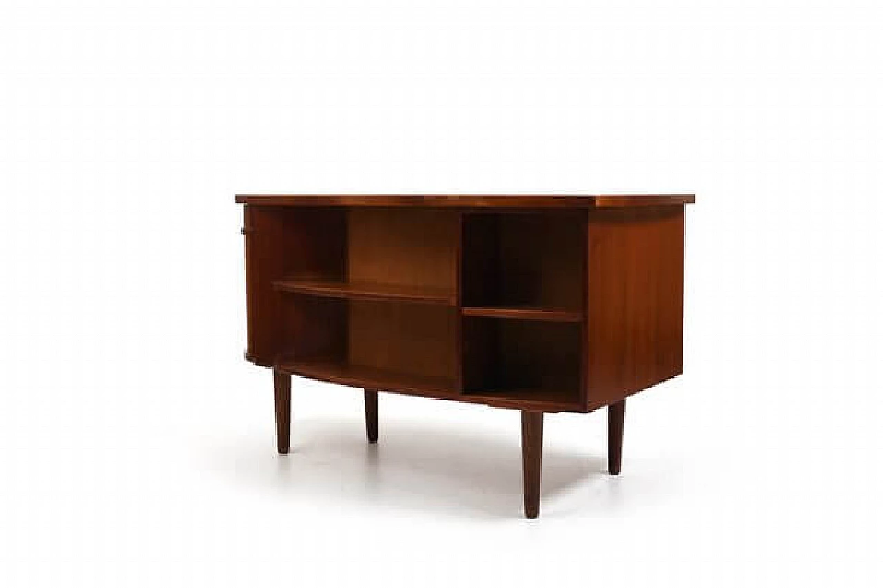 Kidney 54 teak desk by Feldballes Møbelfabrik, 1950s 4