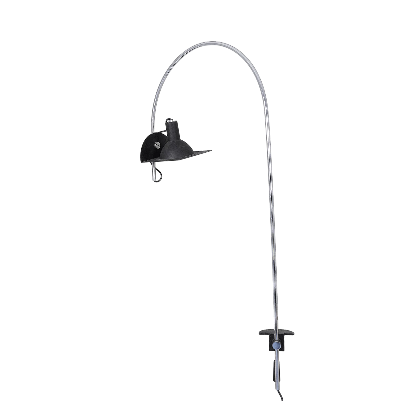 Metal clamp table lamp by BJ Milano, 1970s 14