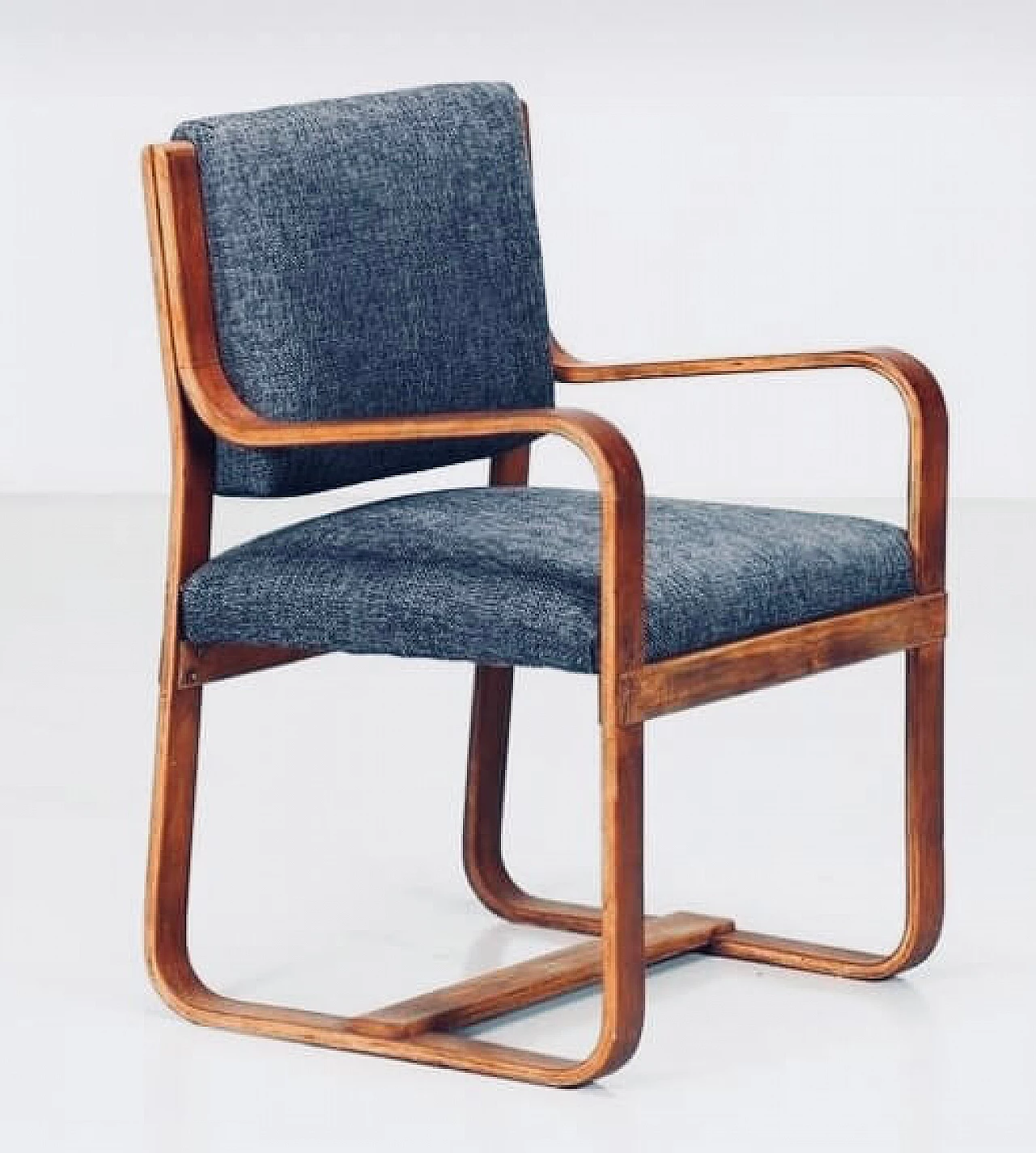 Pair of armchairs by Giuseppe Pagano for Maggioni, 1930s 4
