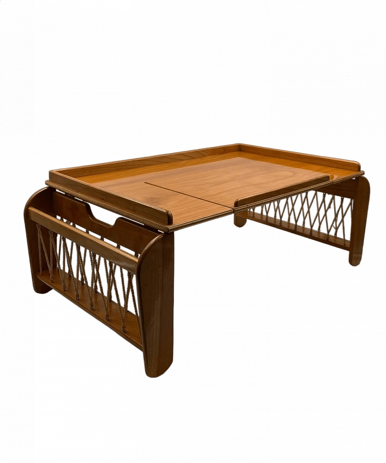 Vassoio da letto in legno di Fratelli Reguitti, anni '60 23