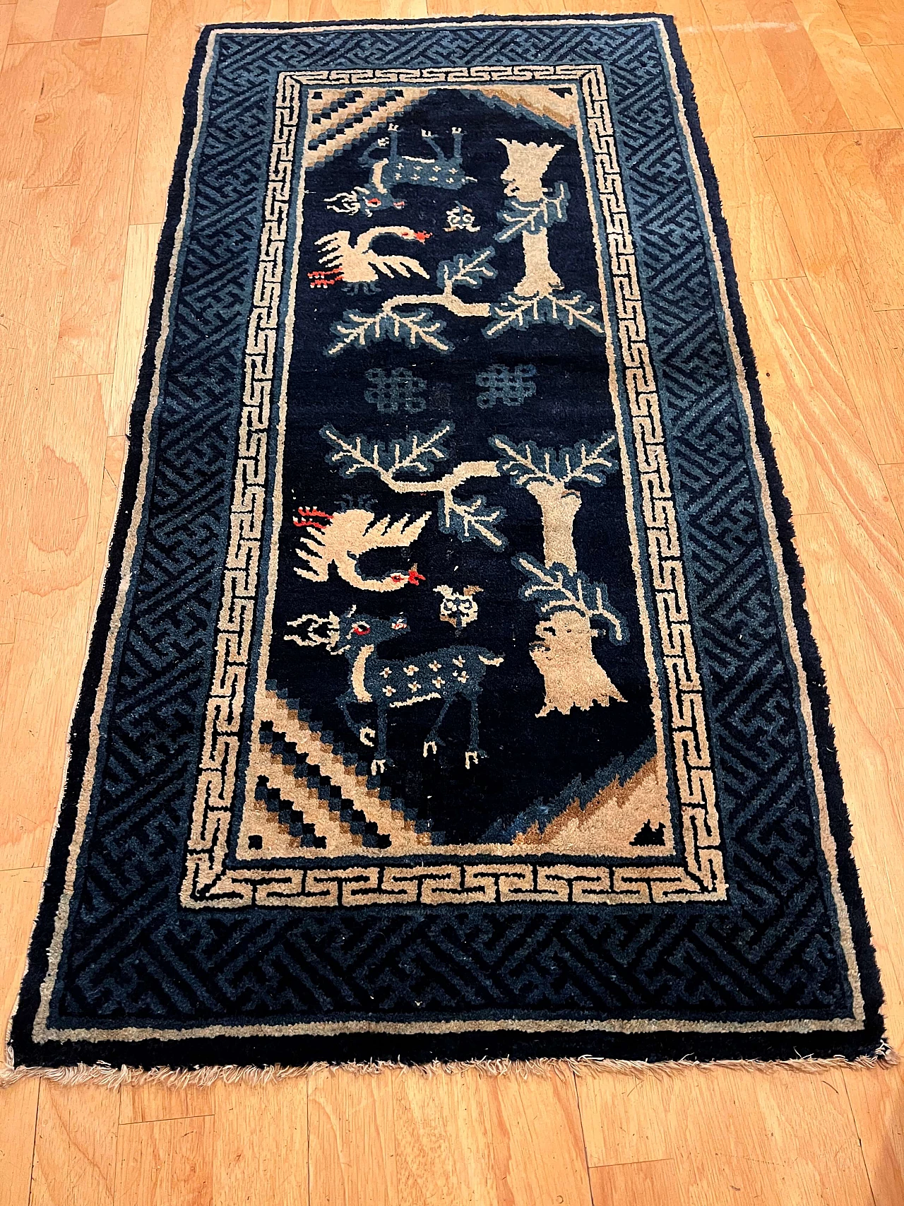 Chinese wool Pao-Tao rug, 1930s 2