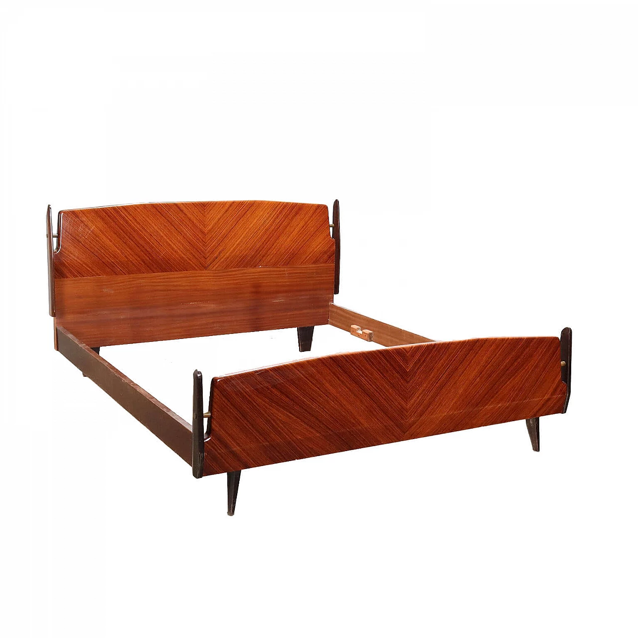 Rosewood bed, 1950s 1