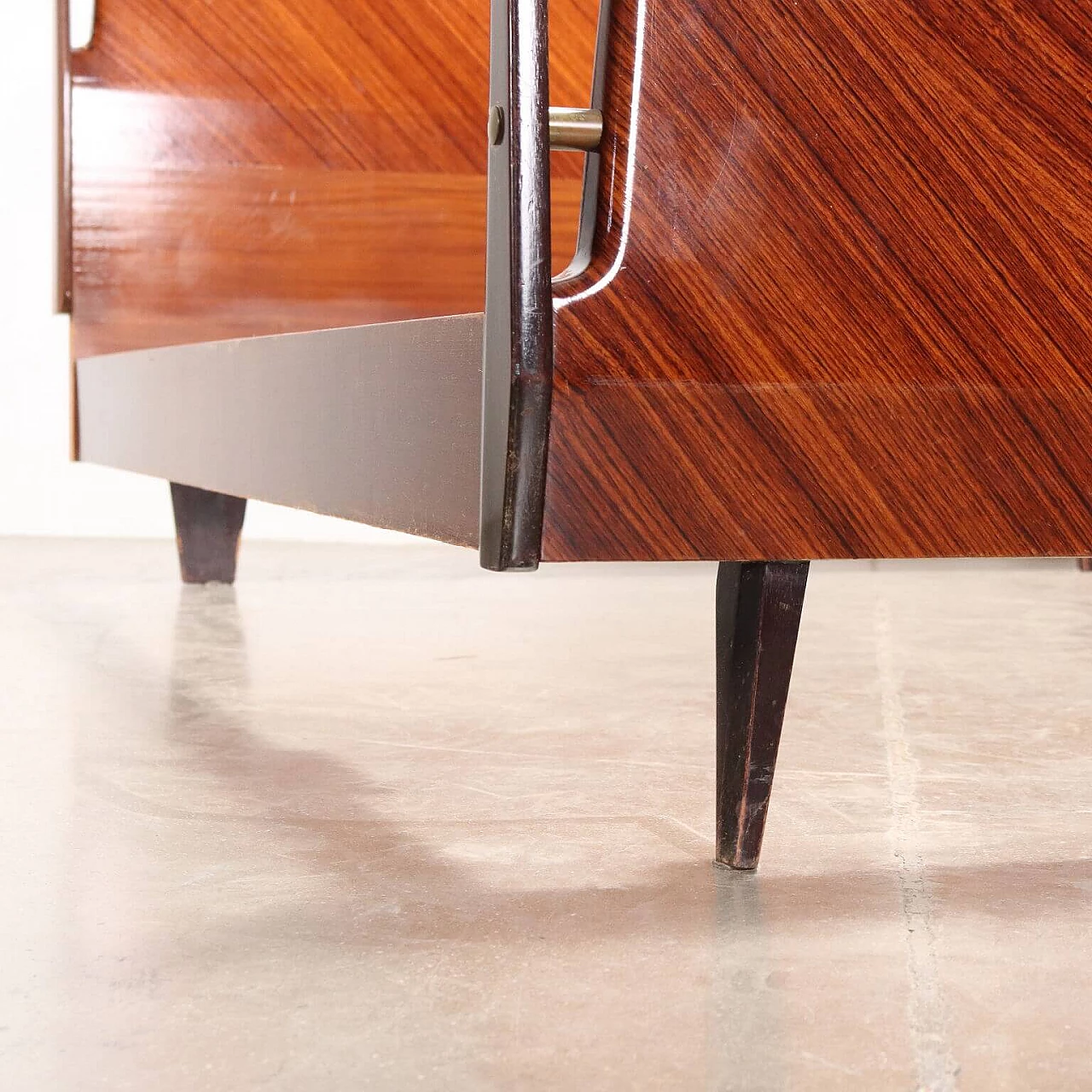 Letto in palissandro, anni '50 6