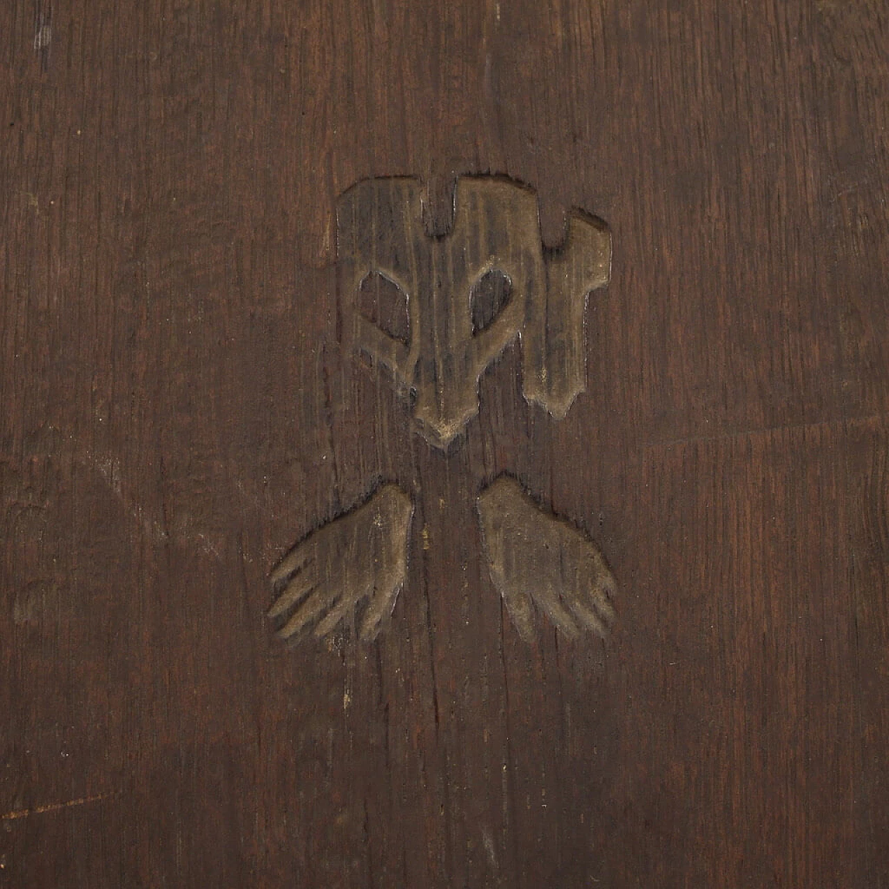 Madonna col bambino, olio su tavola fiamminga, prima metà '600 10