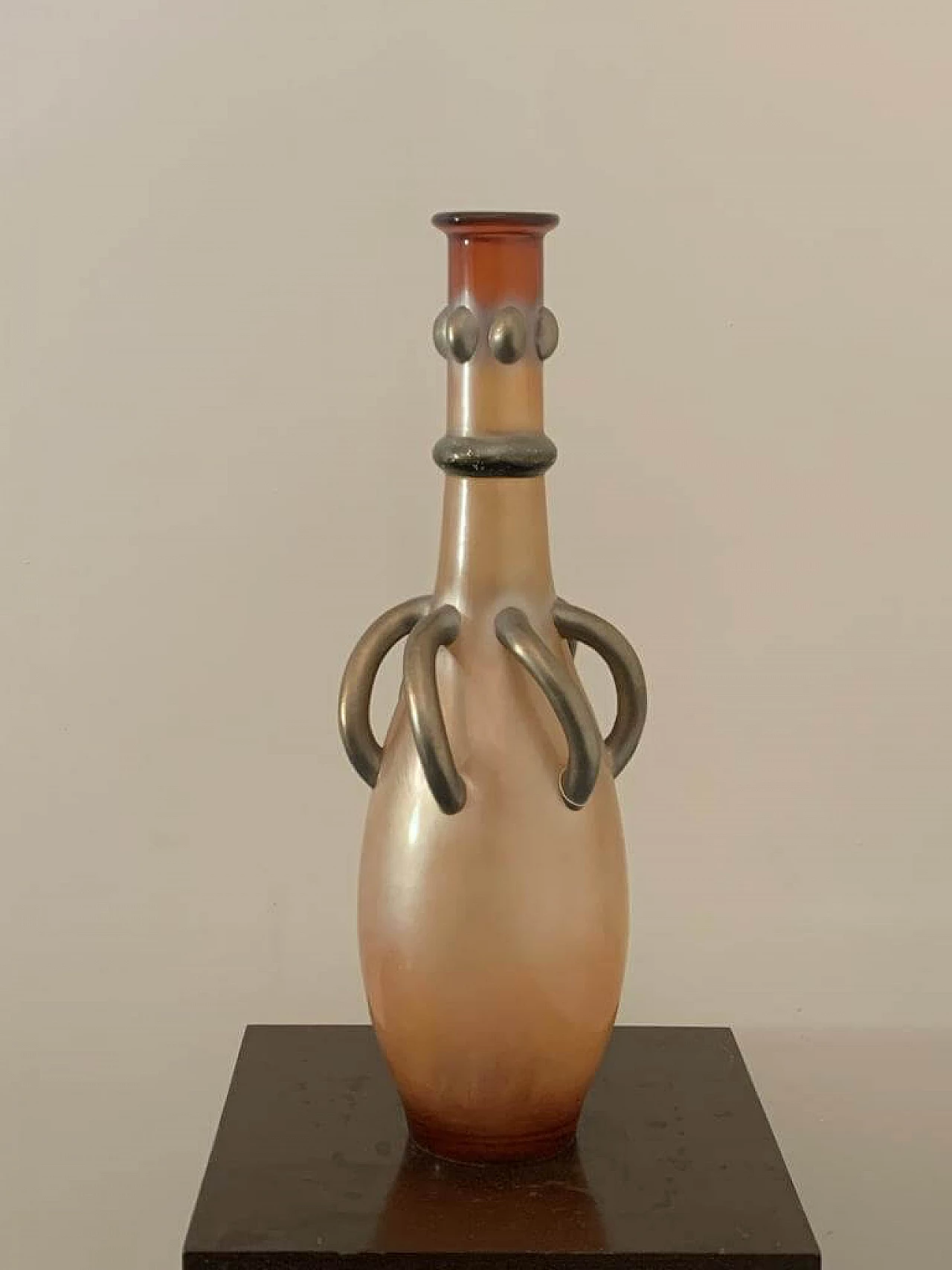 Resin vase by Lam Lee Group, 1980s 3