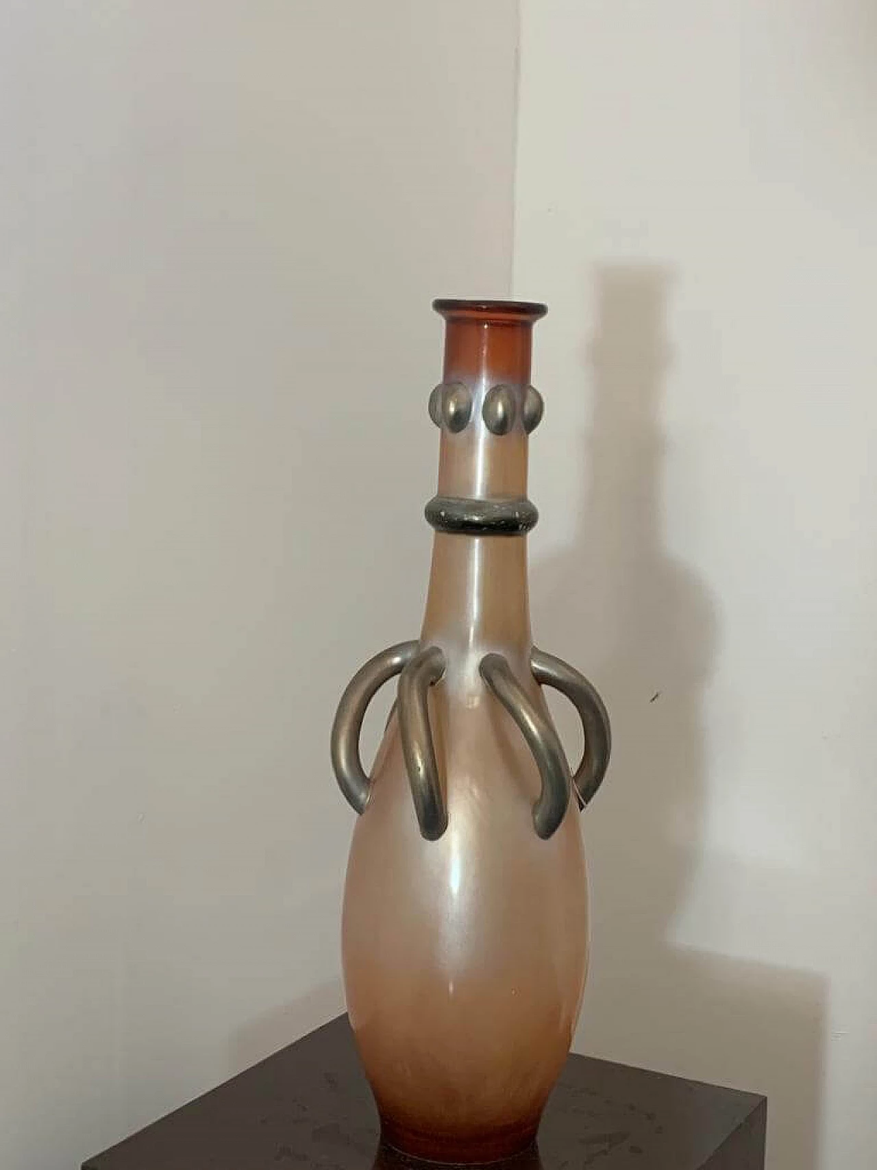 Resin vase by Lam Lee Group, 1980s 5