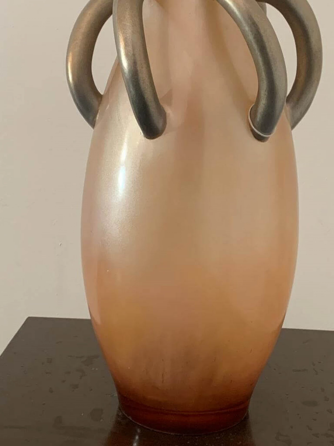 Resin vase by Lam Lee Group, 1980s 9