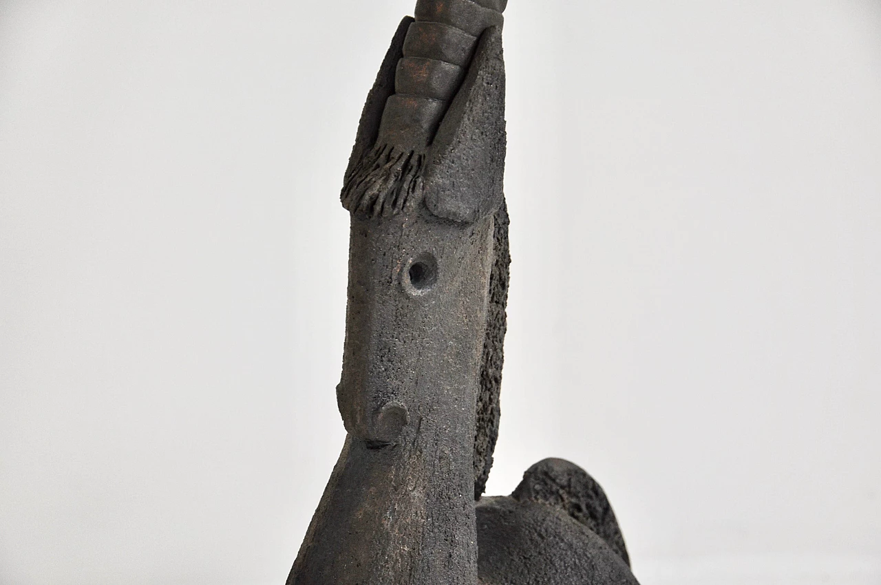 Ceramic unicorn by Dominique Pouchain, 1980s 6