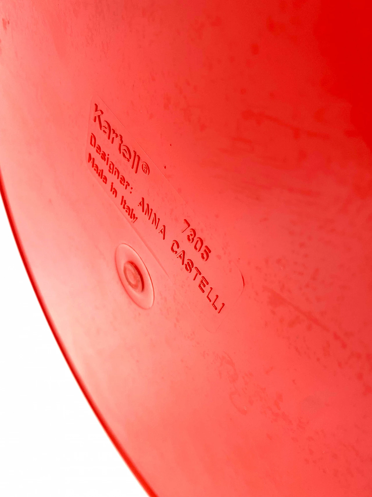 Barattolo/cestino 7305 di Anna Castelli Ferrieri per Kartell, anni '70 13