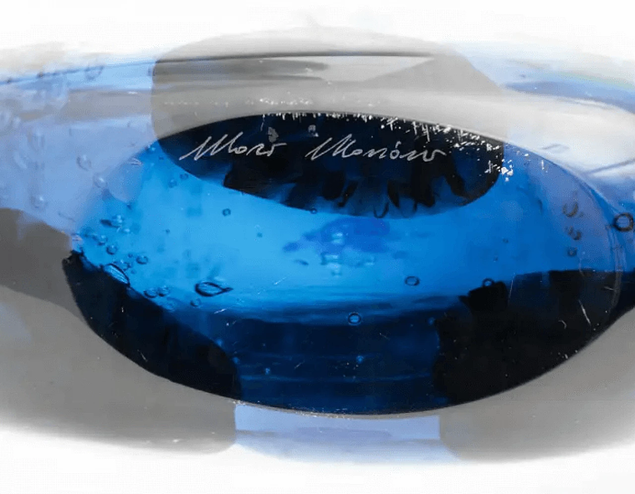 Murano glass aquarium by Moro Mariano, 1980s 5