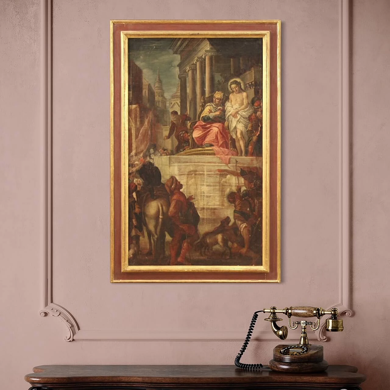 Gesù e Erode, olio su tela, seconda metà '600 13