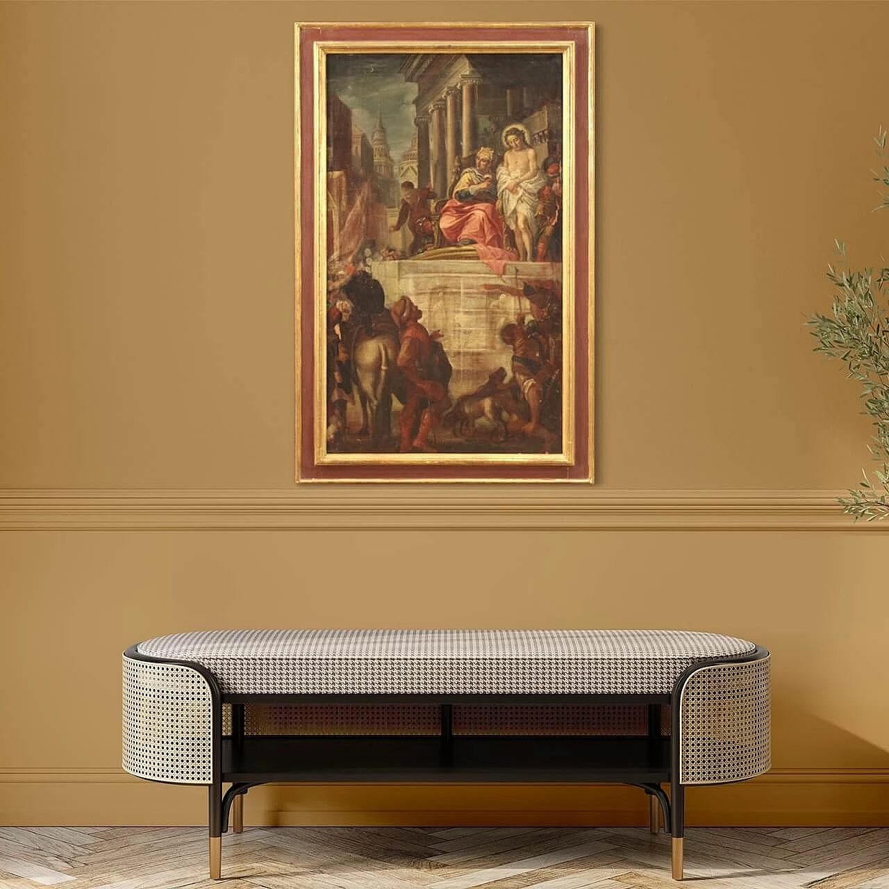 Gesù e Erode, olio su tela, seconda metà '600 15