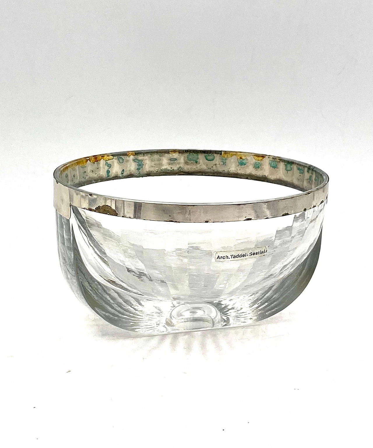 Servizio da cocktail di Taddei Sestini per Kristal Krisla, anni '70 7