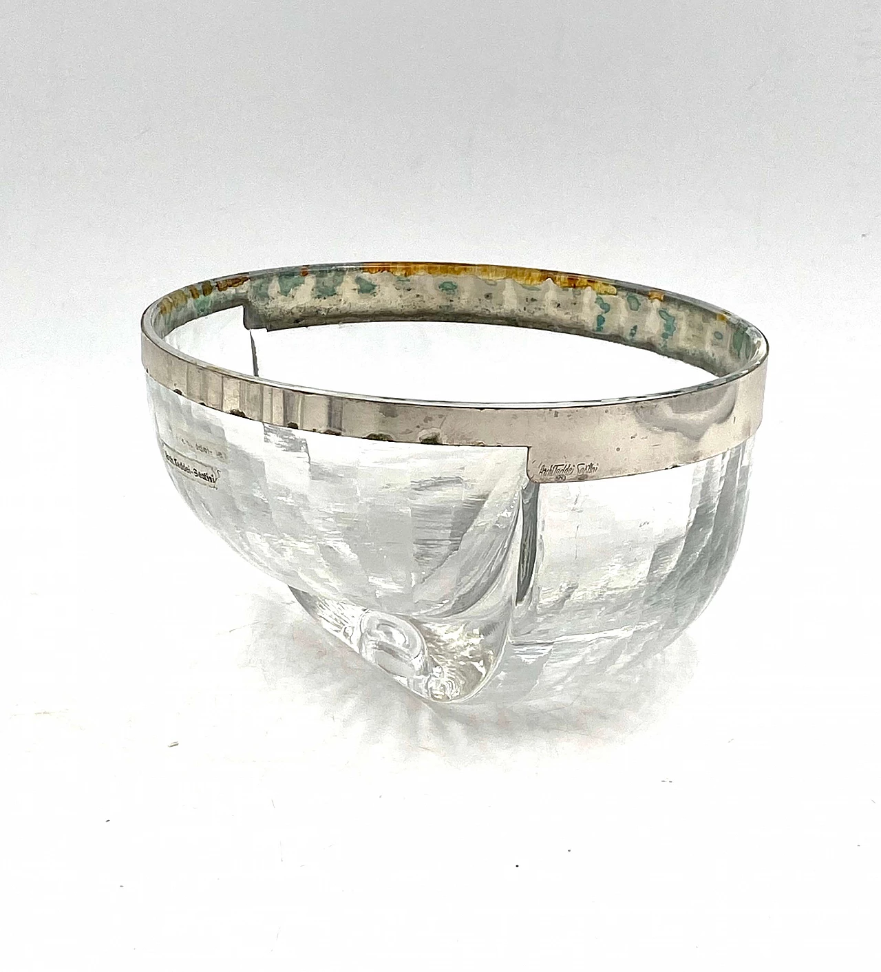 Servizio da cocktail di Taddei Sestini per Kristal Krisla, anni '70 8