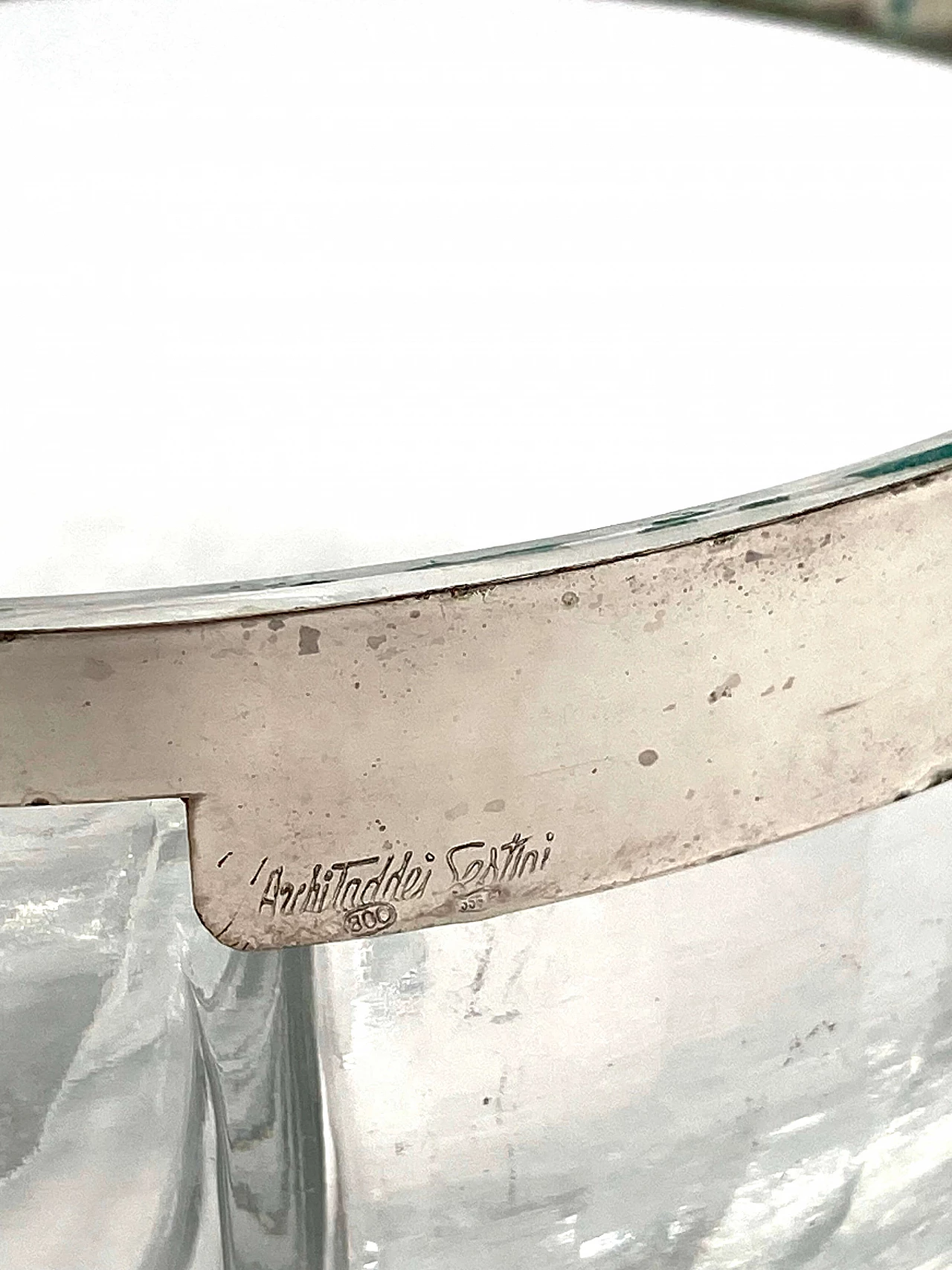 Servizio da cocktail di Taddei Sestini per Kristal Krisla, anni '70 9