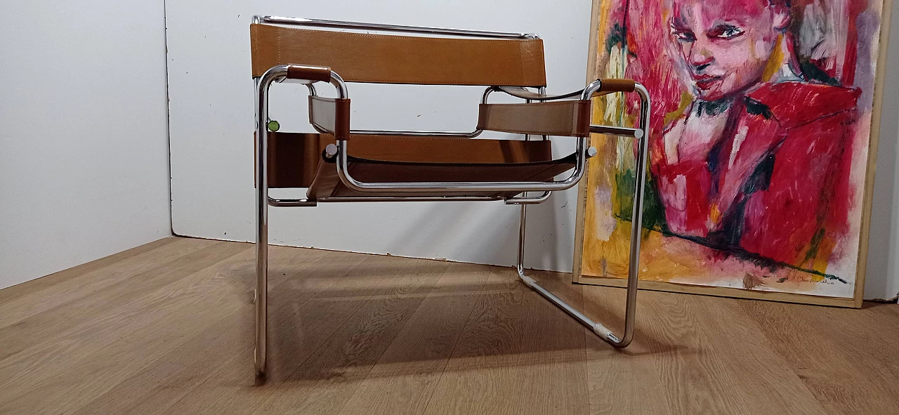 Wassily B3 armchair by Marcel Breuer for Matteograssi 1880, 1988 6