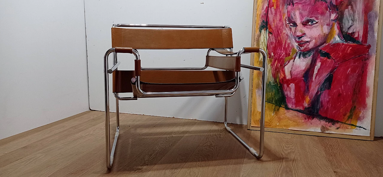 Wassily B3 armchair by Marcel Breuer for Matteograssi 1880, 1988 7