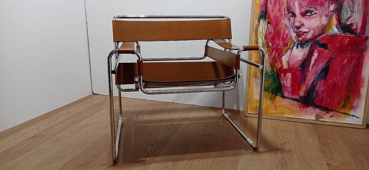 Poltrona Wassily B3 di Marcel Breuer per Matteograssi 1880, 1988 8