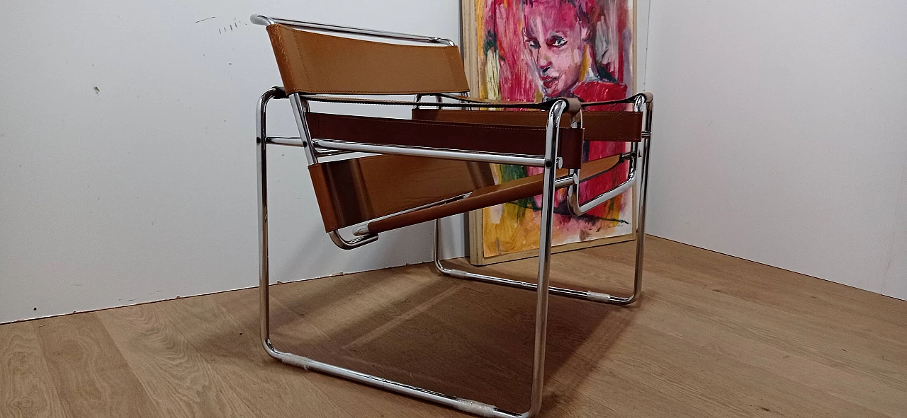 Poltrona Wassily B3 di Marcel Breuer per Matteograssi 1880, 1988 10