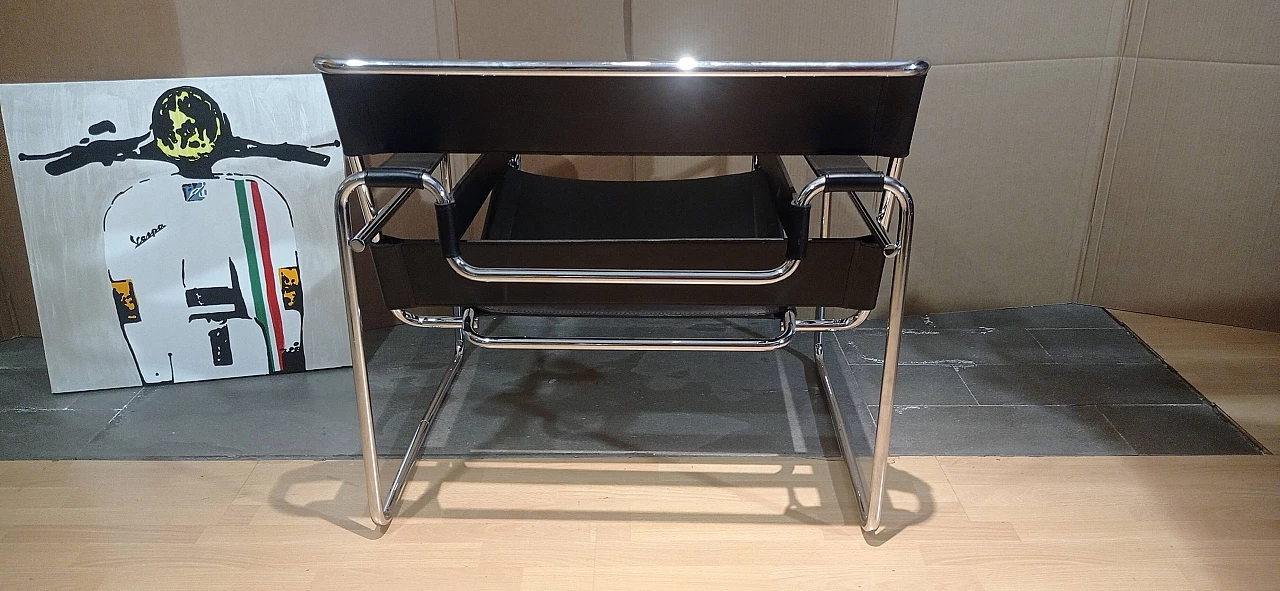 Poltrona Wassily B3 di Marcel Breuer per Knoll, 1980 58