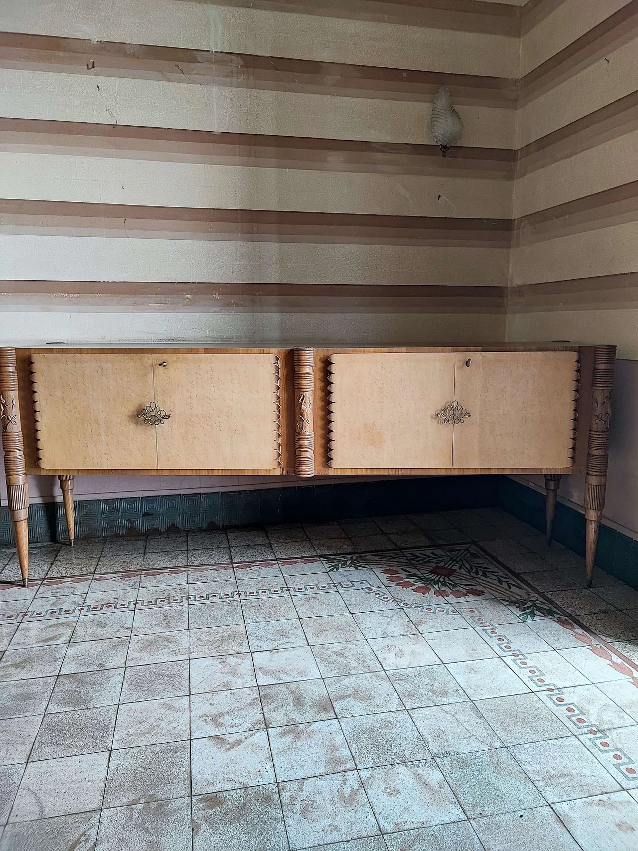 Credenza in legno di Pier Luigi Colli, anni '50 1