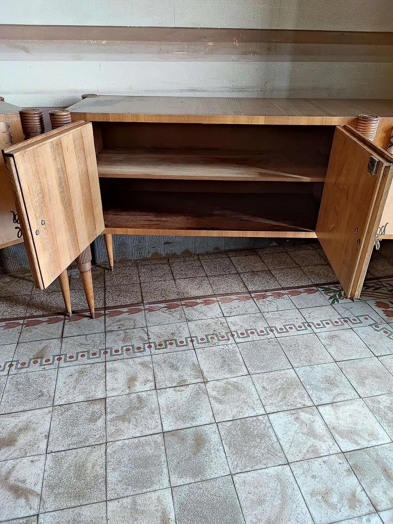 Credenza in legno di Pier Luigi Colli, anni '50 2