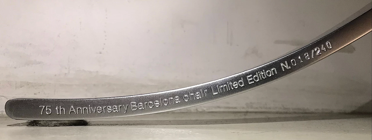 Poltrona Barcelona di Mies Van Der Rohe per Knoll, 2004 1