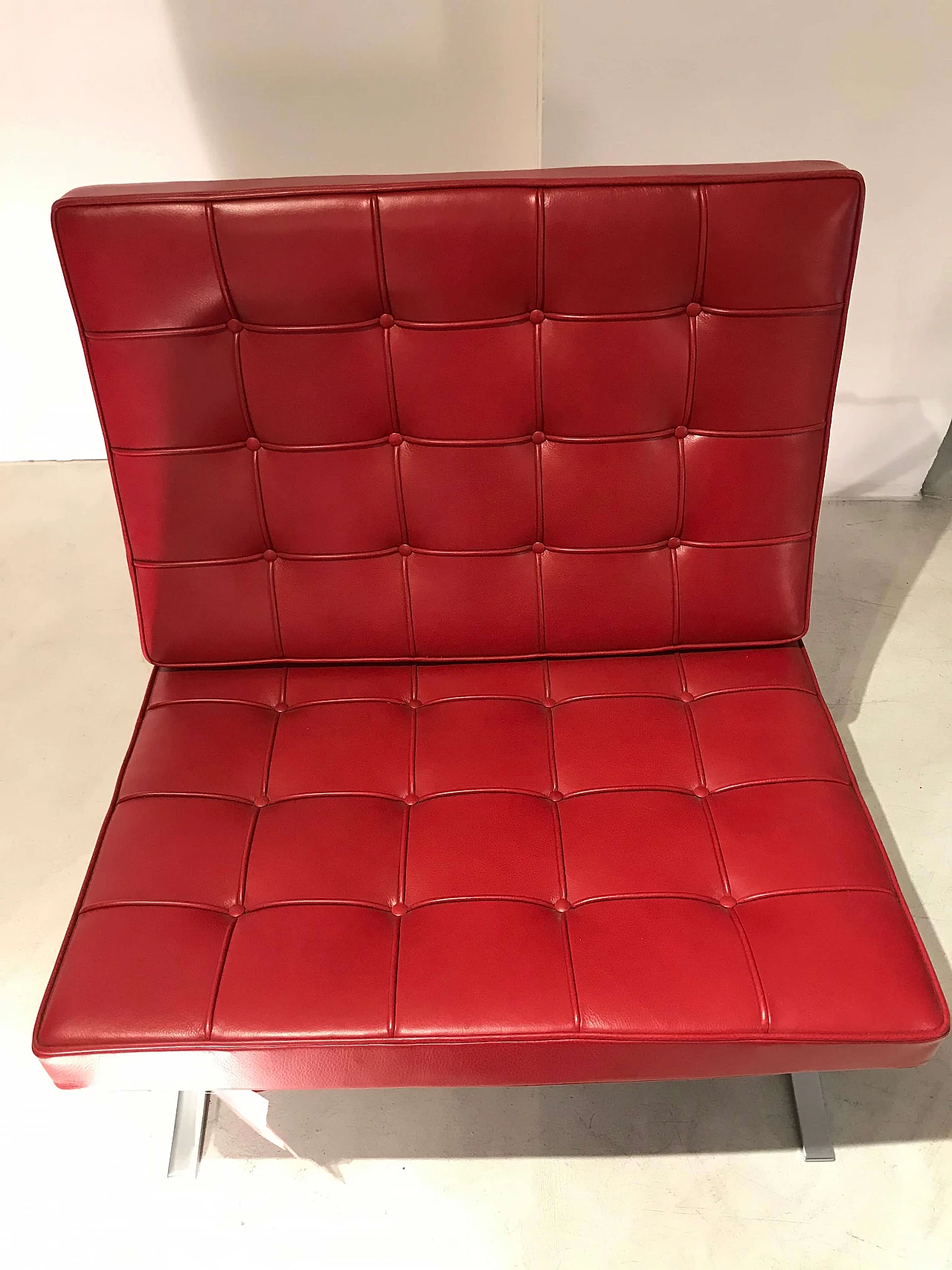 Poltrona Barcelona di Mies Van Der Rohe per Knoll, 2004 11